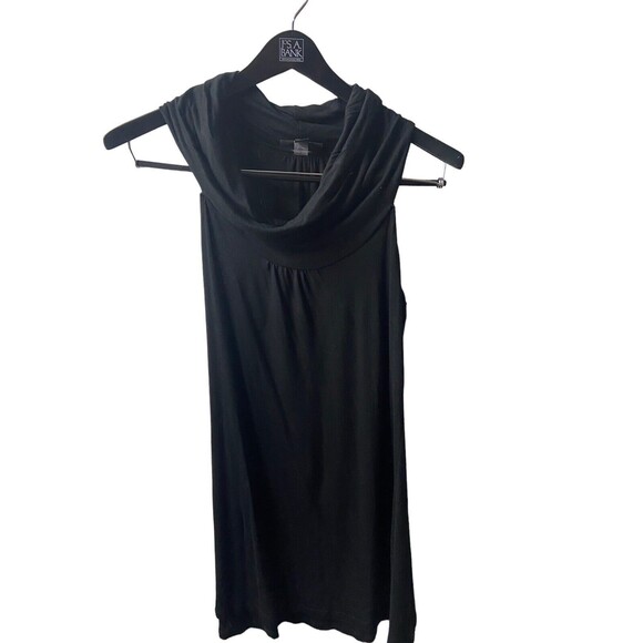 Inc International Concepts  Dress Medium Little Black  Cowl Neck Sleeveless - Picture 1 of 3